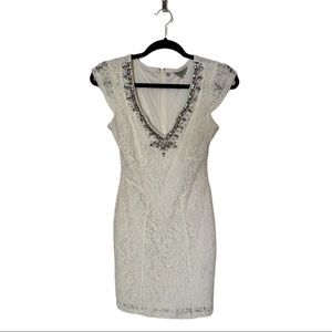 Guess LA White Lace Mini Dress size XS